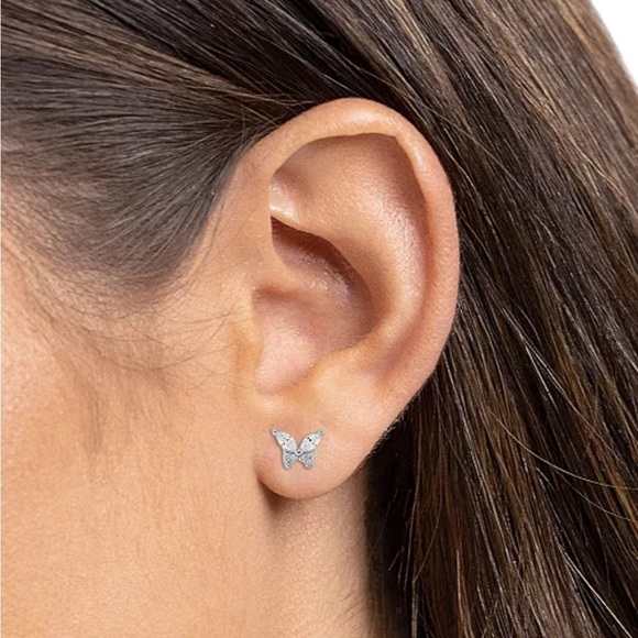 Giani Bernini2-Pc. Set Cubic Zirconia Butterfly Pendant Necklace & Earrings - Picture 4 of 10